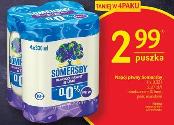 Delikatesy Centrum Napój piwny somersby oferta