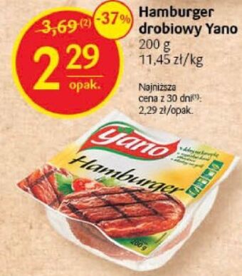Delikatesy Centrum Hamburger drobiowy yano oferta