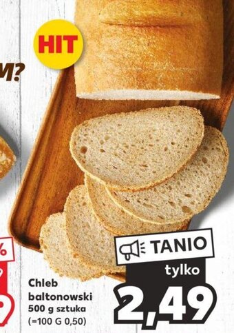 Kaufland Chleb baltonowski 500 g sztuka oferta