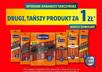 Lidl WYBRANE KABANOSY TARCZYŃSKI oferta