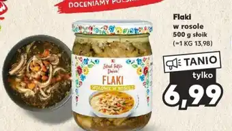 Kaufland Flaki w rosole 500 g słoik oferta