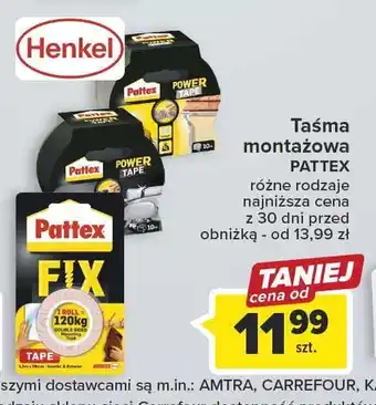 Carrefour Taśma dwustronna do 120 kg oferta