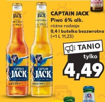 Kaufland CAPTAIN JACK Piwo 6% alk oferta