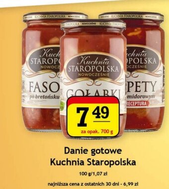Gram Market Danie gotowe Kuchnia Staropolska 700g oferta