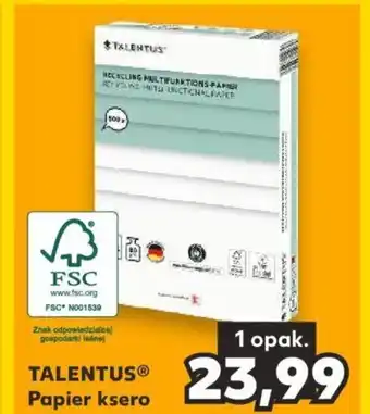 Kaufland TALENTUSⓇ Papier ksero oferta