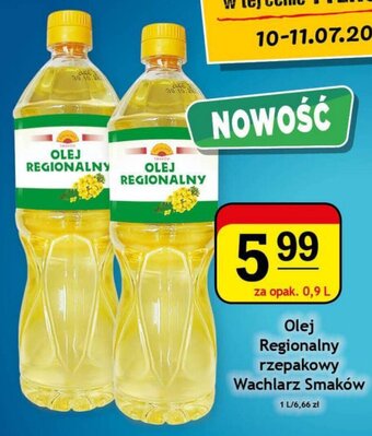 Gram Market Olej Regionalny rzepakowy Wachlarz Smaków 0,9l oferta