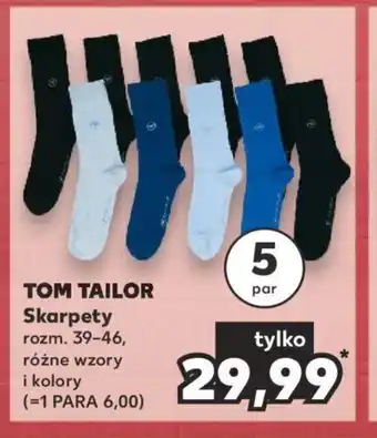 Kaufland TOM TAILOR Skarpety rozm. 39-46, oferta