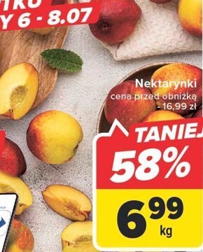 Carrefour Nektarynki oferta