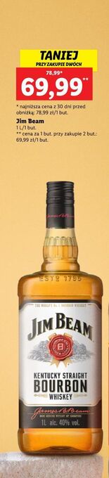 Lidl Bourbon jim beam oferta