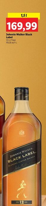 Lidl Whisky johnnie walker black label oferta