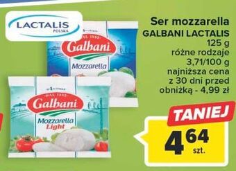 Carrefour Ser mozzarella galbani oferta