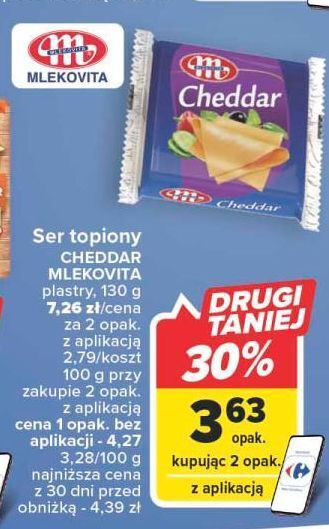 Carrefour Ser cheddar mlekovita oferta