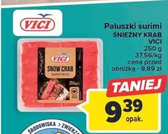Carrefour Paluszki krabowe surimi vici oferta