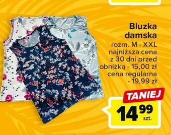 Carrefour Bluzka damska m-xxl oferta