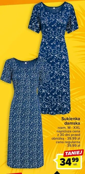 Carrefour Sukienka damska m-xxl oferta