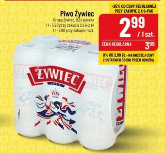 Polomarket Piwo Żywiec, 0,5 l oferta