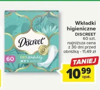 Carrefour Wkładki deo waterlilly discreet oferta