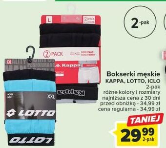 Carrefour Bokserki męskie lotto oferta