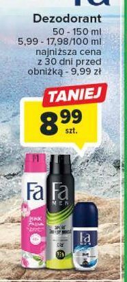 Carrefour Dezodorant fa pink passion oferta