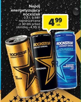 Carrefour Napój energetyczny original rockstar energy drink oferta