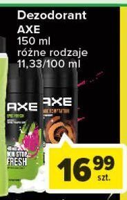Carrefour Dezodorant axe dark temptation oferta