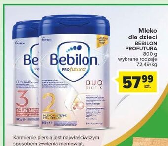 Carrefour Mleko duo biotik 2 bebilon profutura oferta