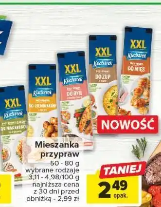 Carrefour Przyprawa do ryb i owoców morza kucharek oferta