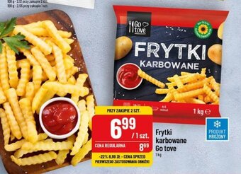 Polomarket Frytki karbowane Go tove 1 kg oferta