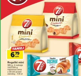 Carrefour Mini rogaliki z nadzieniem kakaowym 7 days oferta