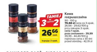 Carrefour Kawa davidoff cafe crema intense oferta