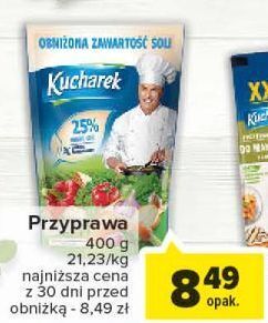 Carrefour Przyprawa do potraw mniej soli kucharek oferta