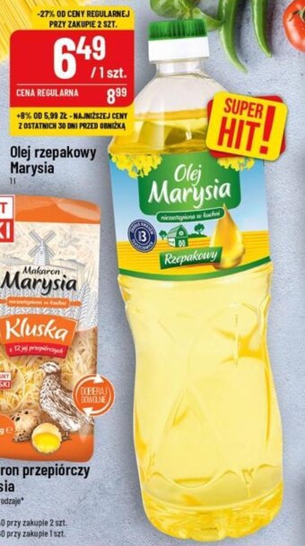 Polomarket Olej rzepakowy Marysia 1 l oferta