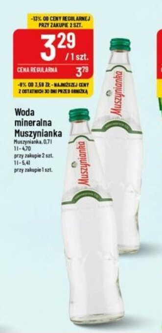 Polomarket Woda mineralna Muszynianka 0,7 l oferta