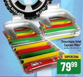 Polomarket Dmuchany fotel Captain Mike oferta