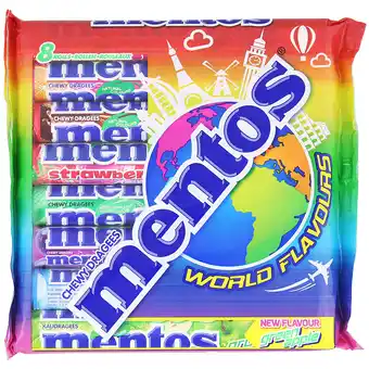 Action Mentos world flavours oferta