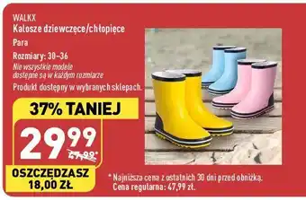 ALDI Kalosze dziewczęce 30-36 oferta