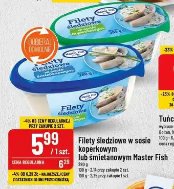 Polomarket Filety śledziowe w sosie śmietankowym oferta