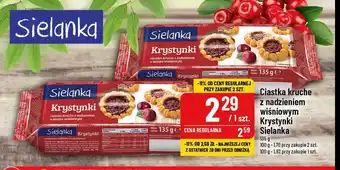 Polomarket Ciastka kruche krystynki wiśniowe oferta