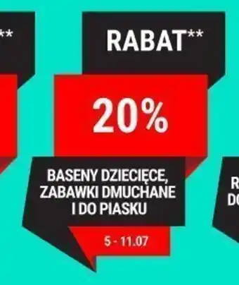 bi1 BASENY DZIECIĘCE, ZABAWKI DMUCHANE I DO PIASKU oferta