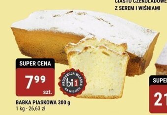 bi1 BABKA PIASKOWA 300 g oferta