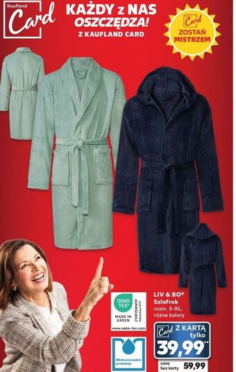 Kaufland Szlafrok damski rozm.s-xl liv & bo oferta