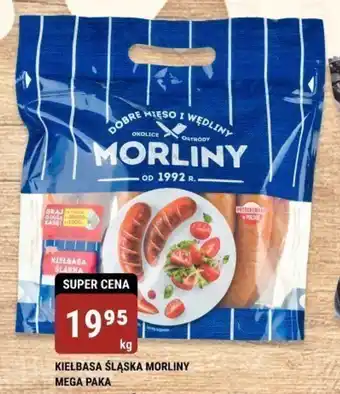 bi1 KIEŁBASA ŚLĄSKA MORLINY MEGA PAKA 1 kg oferta