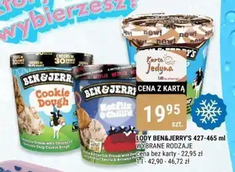 bi1 LODY BEN&JERRY'S 427-465 ml oferta