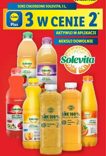 Lidl Solevita Soki chłodzone 1l oferta
