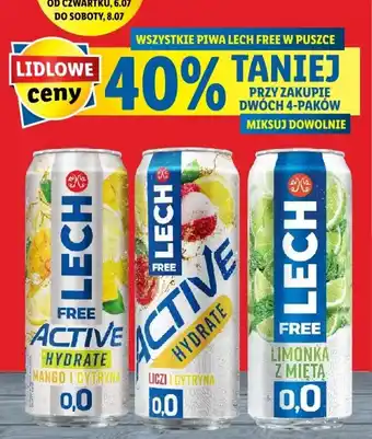 Lech Free Wszystkie piwa w puszce