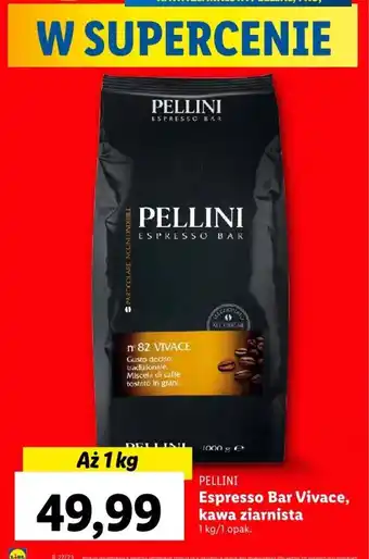 PELLINI Espresso Bar Vivace, kawa ziarnista 1 kg/1 opak.