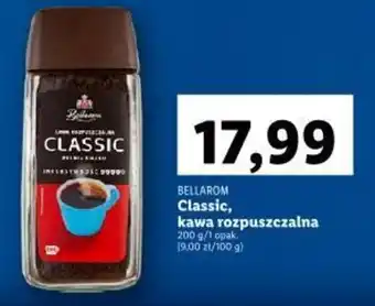 Lidl BELLAROM Classic, kawa rozpuszczalna 200 g/1 opak. oferta