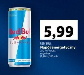 Lidl RED BULL Napój energetyczny 250ml oferta