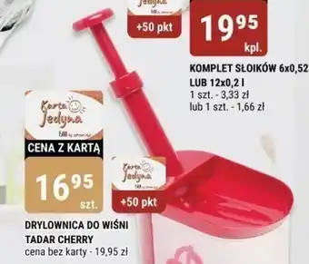DRYLOWNICA DO WIŚNI TADAR CHERRY