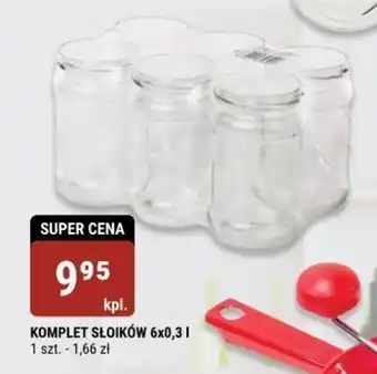 bi1 KOMPLET SŁOIKÓW 6 x 0,3 l oferta